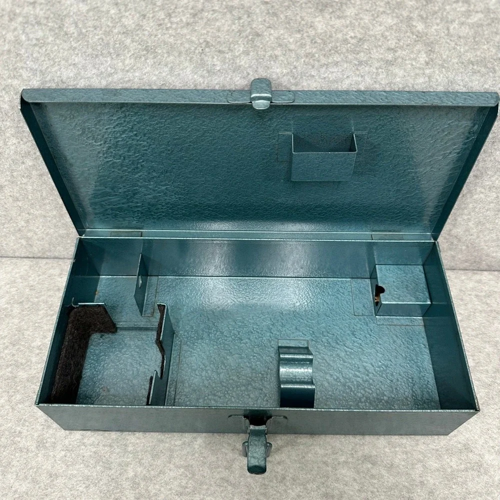 Brown & Sharpe Metal Case Only for 599-7744 Magnetic Base Indicator Set VINTAGE!